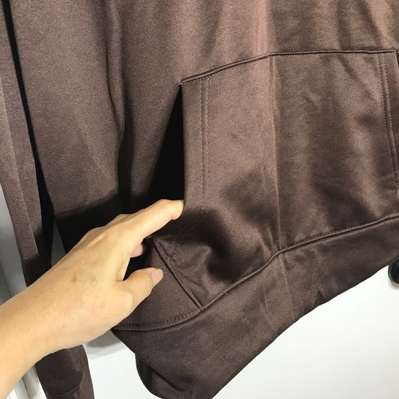 Mossy Oak Hoodie Sweater Size XL Brown Men’s Long Sleeve New Without Tags - Picture 6 of 8